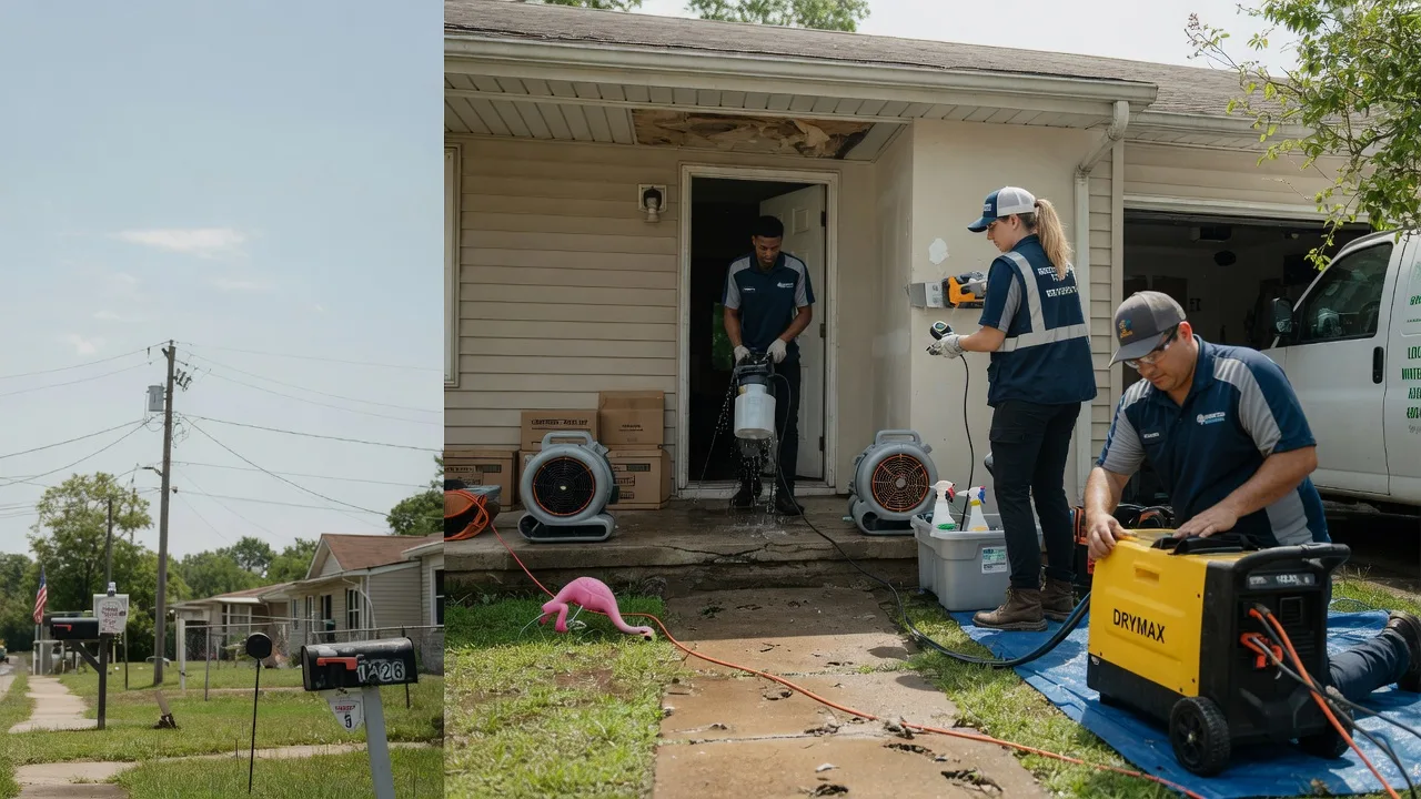 Storm Damage Water Removal in Georgetown, PA near me